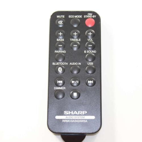 Sharp Remote Control - RRMCGA342AW02