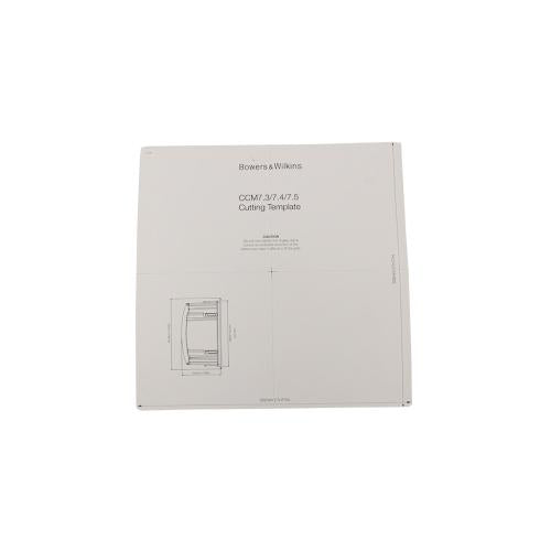 Bowers &Wilkins Ccm7.3 Cutout Template - LL10081