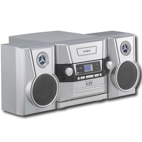 Insignia NSA1111 5-Disc Cd Bookshelf System