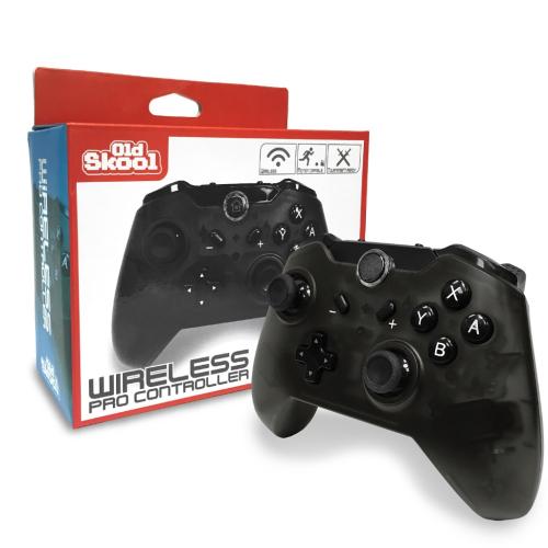 VIDEO GAMING Black Wireless Pro Controller - OS-7456