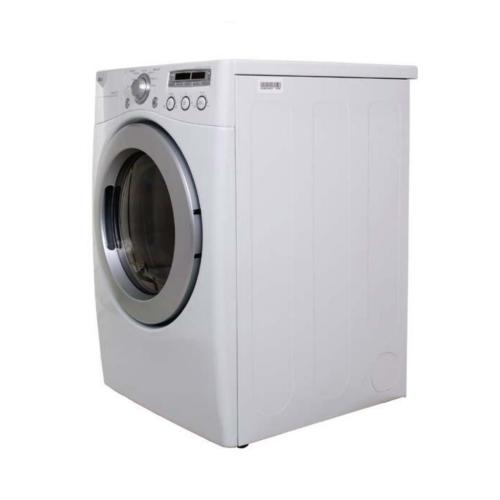 LG DLE2050W 27 Inch Electric Dryer with 7.1 cu. ft. Capacity, 7 Drying Programs, 5 Temperature Levels, LoDecibel Quiet System, LED Display and Sensor Dry System