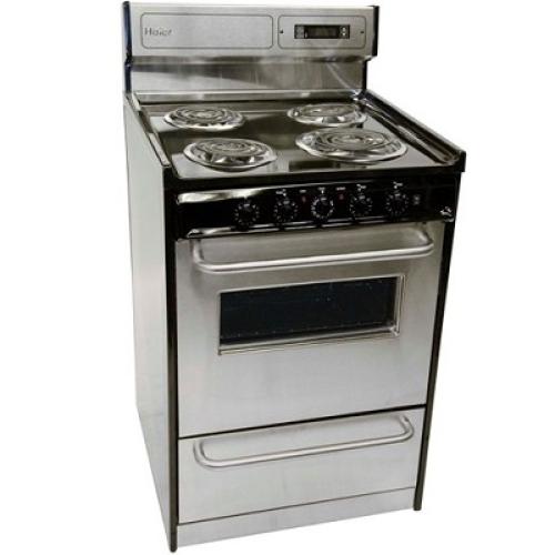 Haier HER243AABB 24 Inch Electric Range