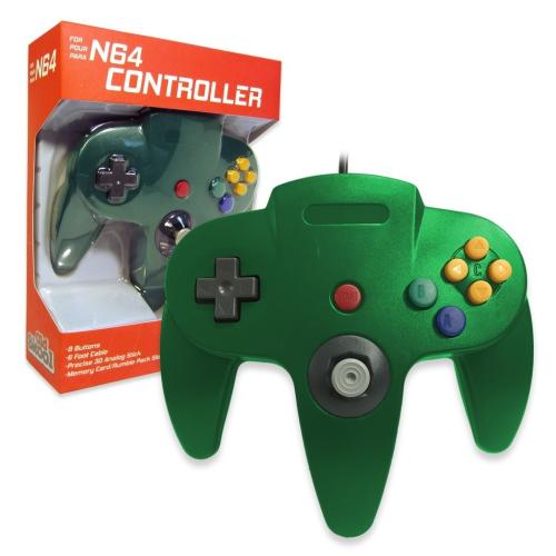 VIDEO GAMING Nintendo 64 Controller Green - OS-6565