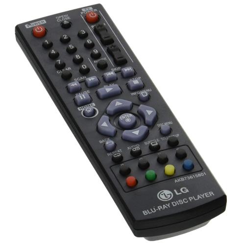 LG Blu-Ray Remote Control Akb7361 - AKB73615801