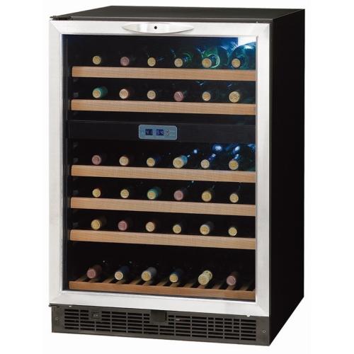 Silhouette DWC513BLS 24-Inch Built-In Wine Cooler With 51-Bottle Capacity
