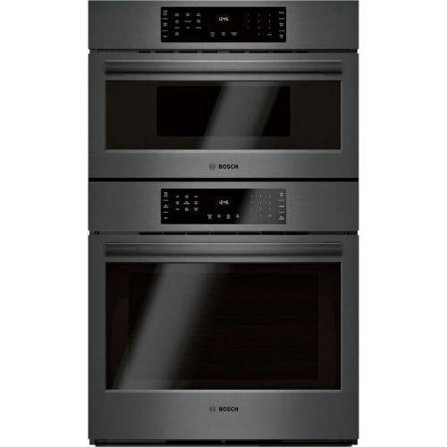 Bosch HBL8743UC/03 800 Series Combination Oven 30'' Black Stainless Steel