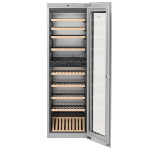Liebherr HWGB8300 24 Inch Built-In Dual Zone Wine Cabinet with 83-Bottle Capacity