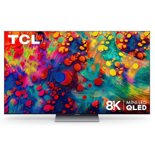 TCL 75R648 75 Inch 6-Series 8K Mini-Led Qled Dolby Vision Hdr Smart Rok