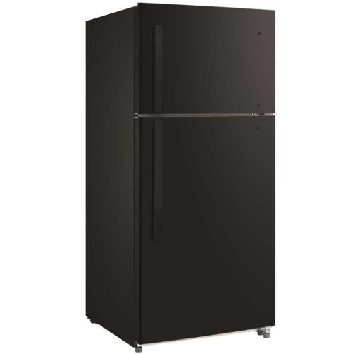 Midea MDTF18BKRPRO Vissani 18.0 Cu. Ft. Top Freezer Refrigerator