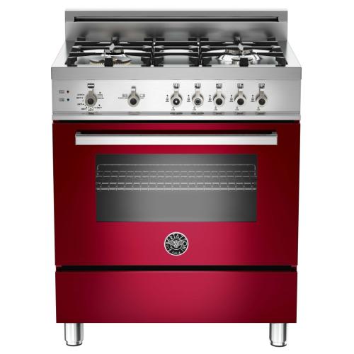 Bertazzoni PRO304GASVI Professional Series 30 Inch Pro-Style Gas Range with 3.6 cu. ft. Convection Oven