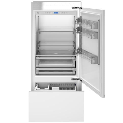 Bertazzoni REF36PRR Heritage Series 36 Inch Built-In Panel Ready Bottom Mount Refrigerator