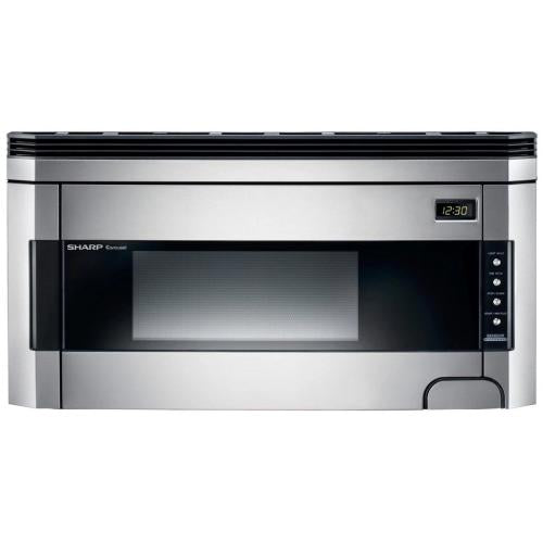 Sharp R1514F 1.4 Cu Ft Over-The-Range Microwave