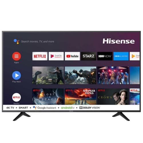 Hisense 58H6550E 58-Inch 6500E 4K Uhd Smart Tv With Hdr (2018) Hu58A6100Uw