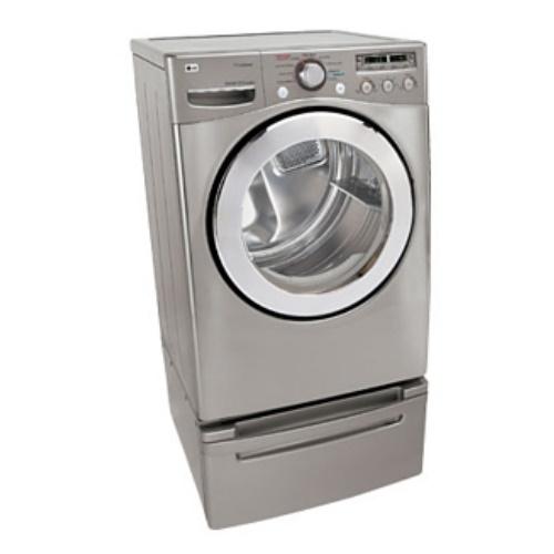 LG DLEX2501V 27 Inch Electric Dryer with 7.3 cu. ft. Capacity, 9 Drying Programs, 9 Program Options, SensorDry Option, LED Display and Electronic Controls: Graphite Steel