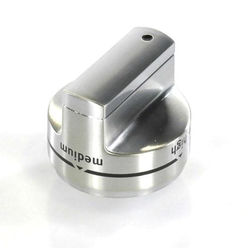 Whirlpool Range Surface Burner Knob (Stainless) - W11101439
