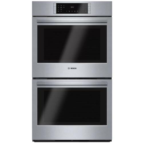 Bosch HBL8651UC/01 800 Series Double Wall Oven 30'' Stainless Steel