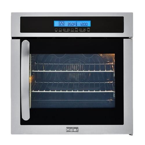Haier HCW225RAES 24-Inch Single 2.0-Cu.-Ft. Right-Swing True European Convect
