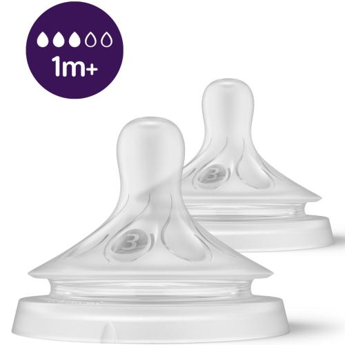 Avent Teat Nat 3.0 T3 2P - SCY963/02