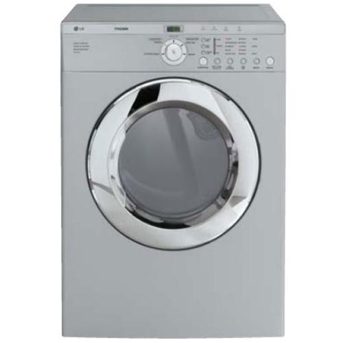 LG DLG2525S 27 Inch Front-Load Stackable Gas Dryer with 7.0 Cu. Ft. Capacity & 5 Drying Programs: Titanium