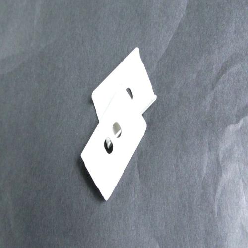 Whirlpool Wall Oven Door Glass Retainer (Biscuit) - W10205119
