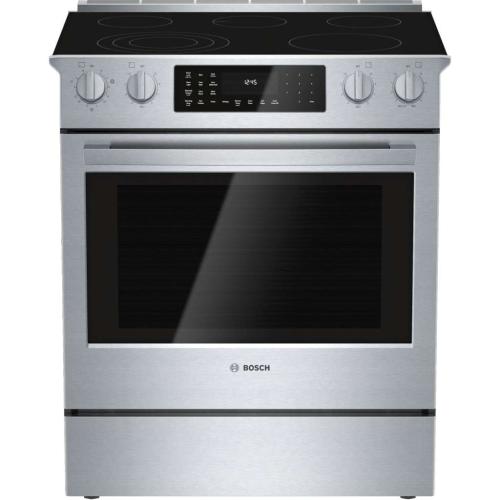 Bosch HEIP054U/06 Benchmark® Electric Slide-In Range 30'' Stainless Steel