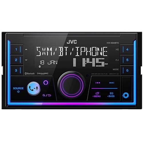 JVC KWX840BT 2-Din Digital Media Receiver