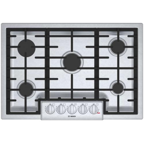 Bosch NGM8056UC/01 800 Series Gas Cooktop 30'' Stainless Steel