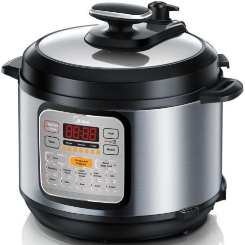 Midea MYCS6002WSSSTAINLESSSTEEL Electric Pressure Cooker