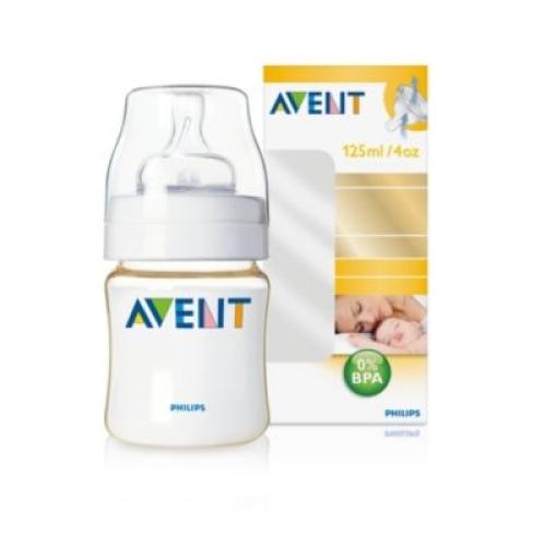 Avent SCF660/17 Avent Feeding Bottle 1 Advanced Classic 125Ml Newborn Nipple
