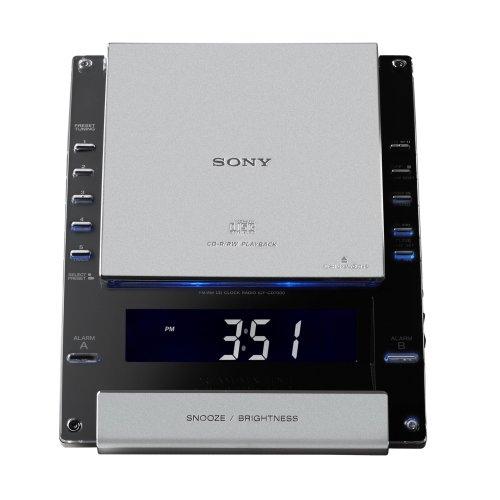 Sony ICFCD7000BLK Fm/Am/Mp3 Cd Clock Radio (Black)