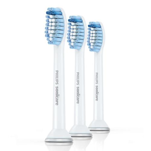 Sonicare HX6053/05 Sensitive Standard Sonic Toothbrush Heads Hx6053 3-Pack