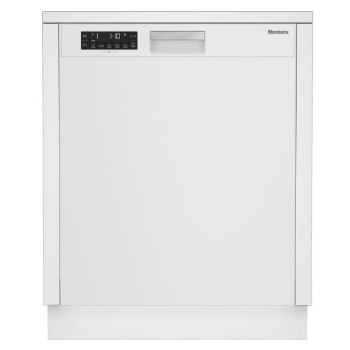 Blomberg 7609059542 24 Inch Full Console Dishwasher (White) Dw25502W