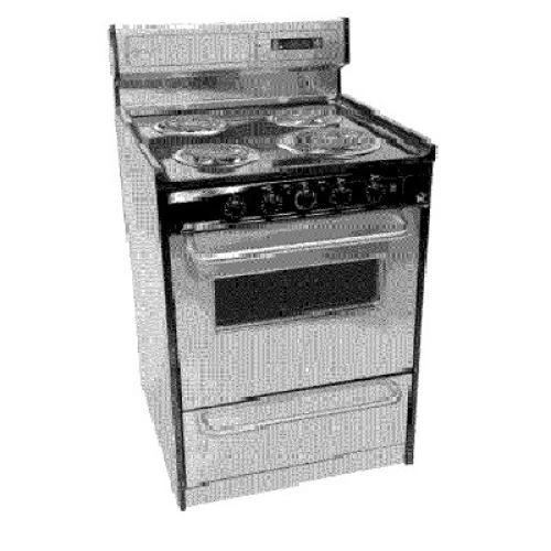 Haier CHER303AABB 30" Electric Range - Black
