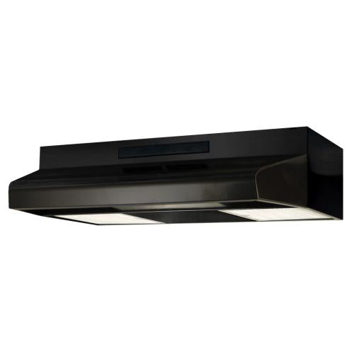 Air King ES366ADA 36-Inch Ada Compliant Under Cabinet Range Hood In Black