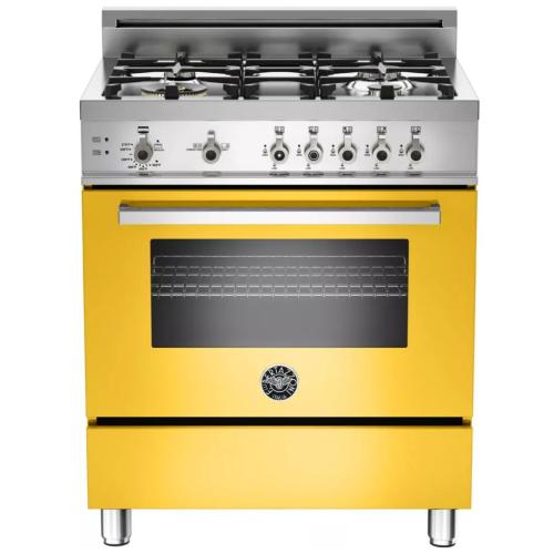 Bertazzoni PRO304GASGI01 Professional Series 30 Inch Pro-Style Gas Range with 3.6 cu. ft. Convection Oven