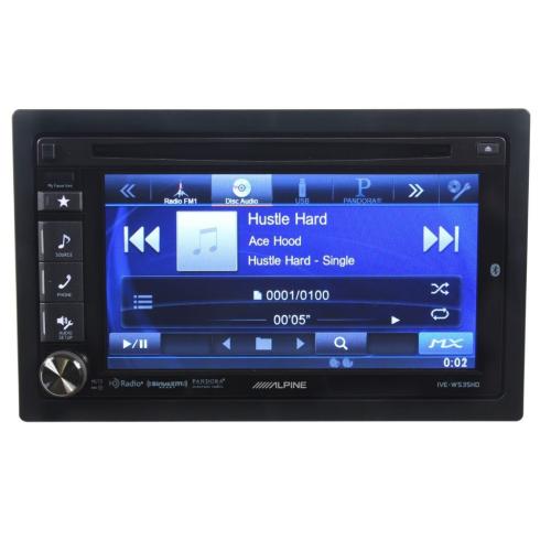Alpine IVEW535HD 6.1-Inch Double Din In-Dash Touchscreen Receiver