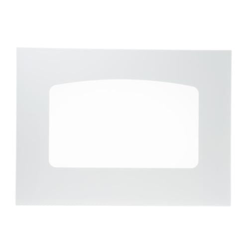 GE Range Oven Door Outer Panel (White) - WB56T10187