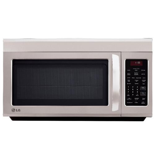 LG LMV1813ST 1.8 cu. ft. Over-the-Range Microwave with 400 CFM Exhaust Fan, 1100 Cooking Watts, Sensor Cooking and QuietPower Ventilation System: Stainless Steel