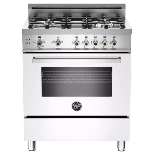 Bertazzoni PRO304GASBI01 Professional Series 30 Inch Pro-Style Gas Range with 3.6 cu. ft. Convection Oven