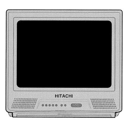Hitachi 27FX49B Crt Color Television