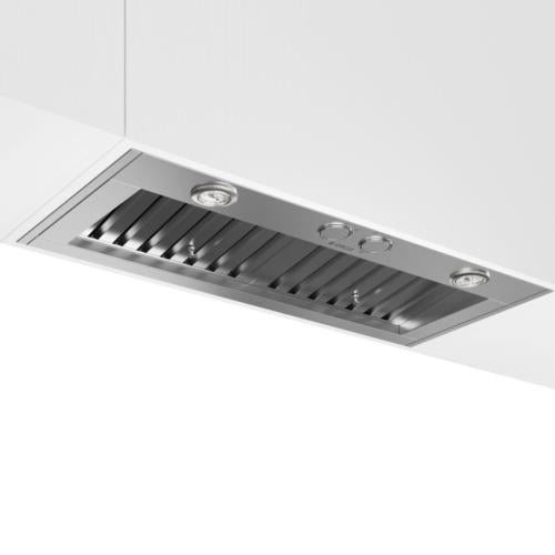Elica ESC134SS 34 Inch Scanno Cabinet Insert Range Hood with 1200 CFM Blower, 4-Speeds