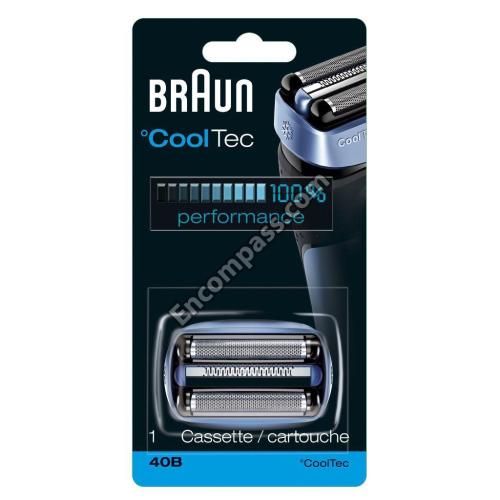 Braun 40B Black Cartridge - 81671689