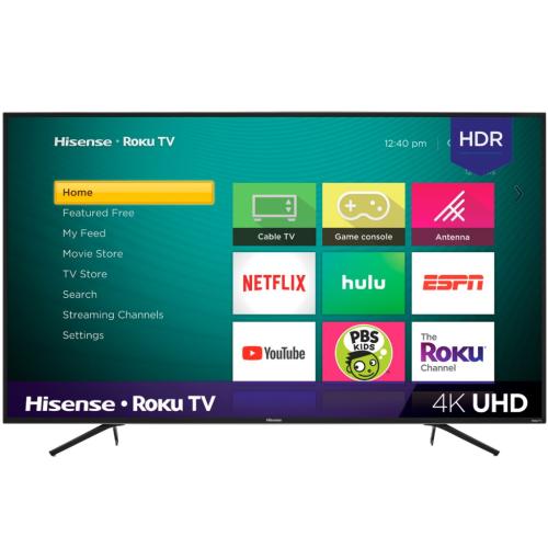 Hisense 65R7E1 65-Inch 4K Smart Tv(2019)Hu65A6180Uwr(0110)