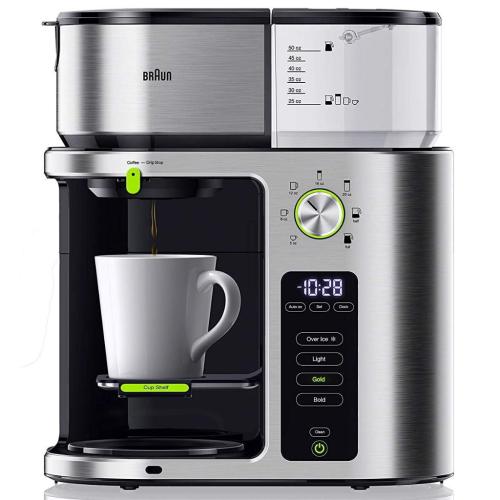 Braun KF9070SI Drip Coffee Maker Kf901An (0X13211040) Ver: Ca, Us