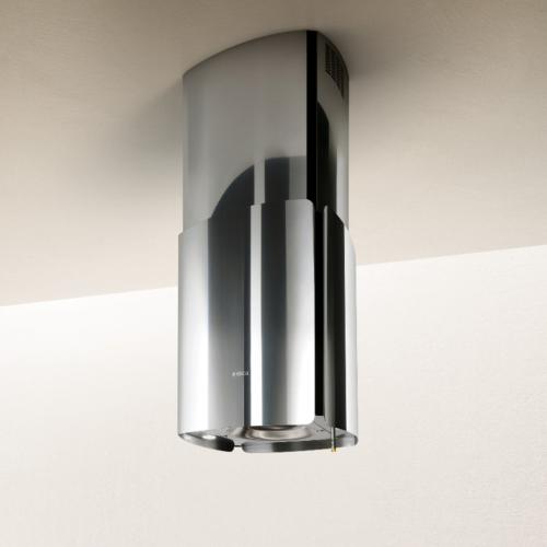 Elica ECH623S1 23 Inch Island Range Hood with 4-Speed 600CFM Blower, Deep Silence Quiet Operation