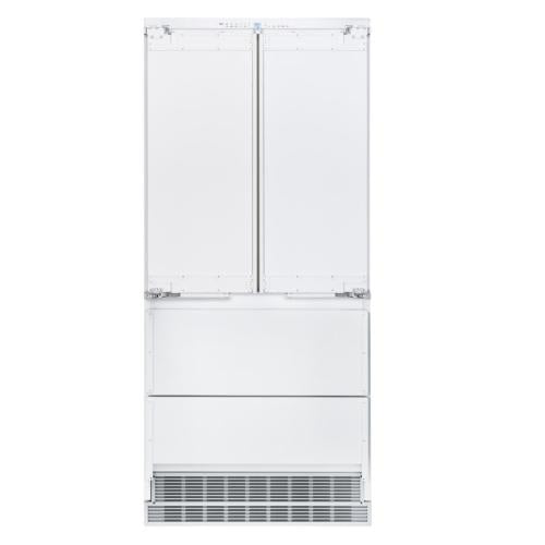 Liebherr HCB2082 36 Inch Panel Ready 4-Door French Door Refrigerator with 18.9 cu. ft. Capacity