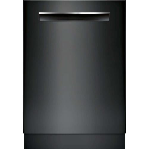 Bosch SHPM65W56N/10 500 Series Dishwasher 24'' Custom Panel Ready Black