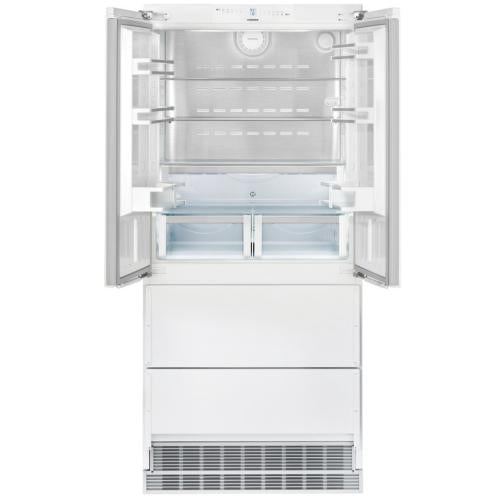 Liebherr HC2082 36 Inch Built-In Panel Ready 4-Door French Door Refrigerator with 19.5 cu. ft. Total Capacity