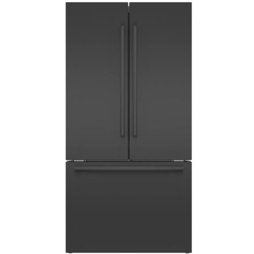 Bosch B36CT80SNB/10 800 Series French Door Bottom Mount Refrigerator 36'' Black Stainless Steel