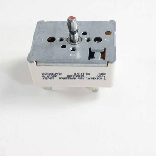 GE Range Surface Element Control Switch, 2,600-Watt - WB24T10025